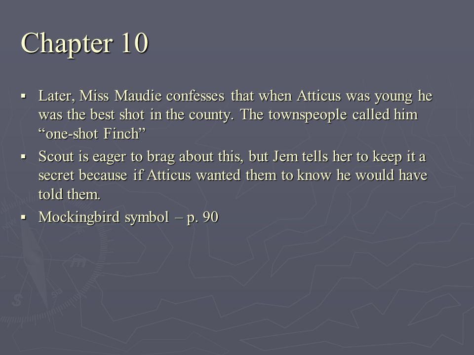 To Kill A Mockingbird Chapters 5 11 Summary. ppt video online